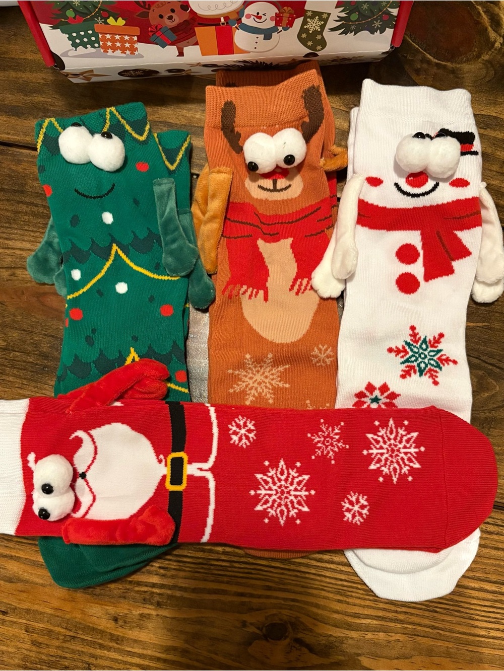 Holiday Novelty Plush Socks Set